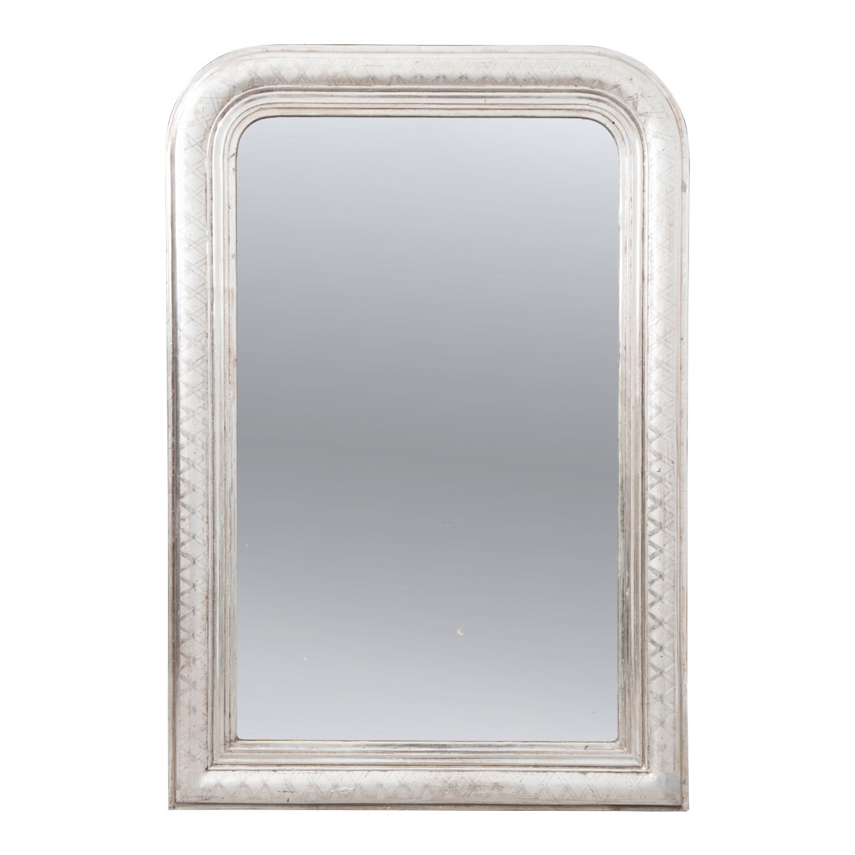 Silver Gilt Mirror Fireside Antiques, Louis Philippe Silver Gilt Mirror