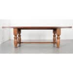 French 19th Century Refectory-Style Oak Farmhouse Table