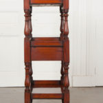 antique-english-mahogany-trolley-shelf