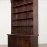dutch-oak-bookcase-antique-storage