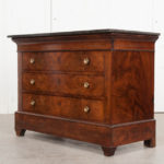 french-antique-commode-mahogany-bookmatch-chest