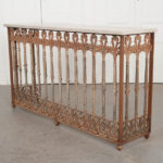 French 19th Century Iron Console