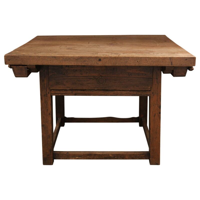 antique dutch paying table workbench table island