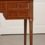 French 19th Century Louis XVI-Style Mahogany Roll Top Desk