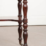 French 19th Century Mahogany Server with Marble Top
