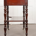 French 19th Century Mahogany Server with Marble Top