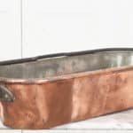 French 19th Century Copper Fish Kettle