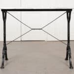 French Early 20th Century Marble Top Bistro Table