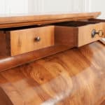 French 19th Century Walnut Roll Top Desk