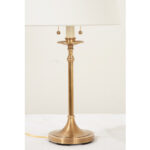 Adjustable Burnished Brass Table Lamp