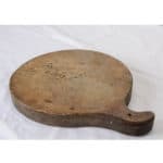 French 19th Century Round Wooden Bread Board