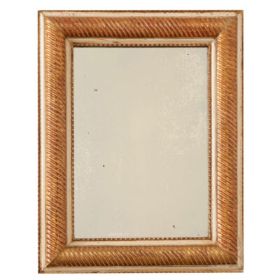 French 19th Century Parcel-Giltwood Mirror