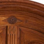 French 19th Century Carved Fruitwood Armoire
