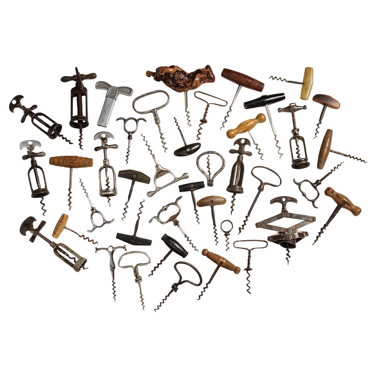 Vintage French Collection of Corkscrews - Fireside Antiques