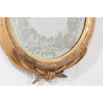 french goldgilt etched mirror