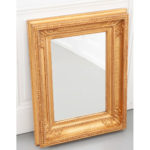 antique giltwood frame mirror