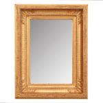 antique giltwood frame mirror