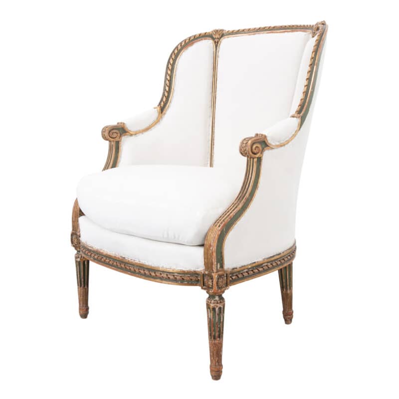 goldgilt bergere armchair antique