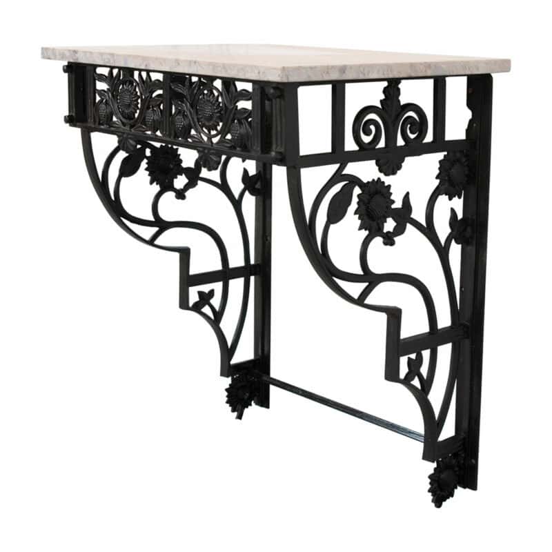 iron console outdoortable