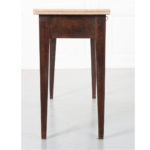 english console marbletop antique table
