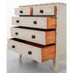 english paintedantique fauxbamboo chest