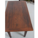 french farmtable antique darkwood