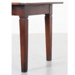 french farmtable antique darkwood