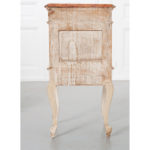 louisxv style painted gilt bedside cabinet