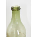 antique glass wine bottle