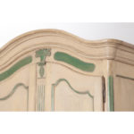 French provincial painted armoire antique
