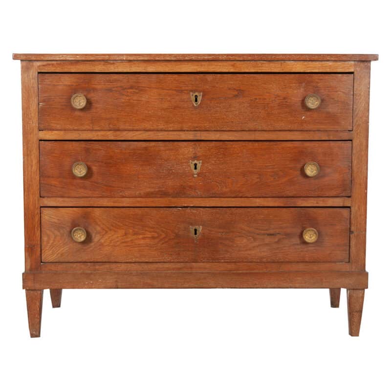 French 19th Century Oak Commode