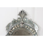 Italian 19th Century Venetian Oval Mirror