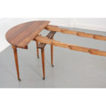 French 19th Century Fruitwood Extending Drop Leaf Dining Table