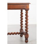 French 19th Century Walnut Louis XIII-Style Writing Table