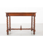 French 19th Century Walnut Louis XIII-Style Writing Table