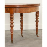 French 19th Century Demilune Console | Dining Table