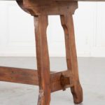French 19th Century Pine Farm Trestle Table