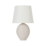 Medium Table Lamp with Linen Shade