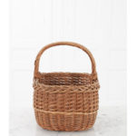 English Vintage Wicker Basket
