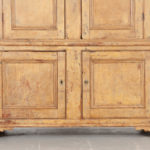 English 19th Century Cupboard with Original Paint