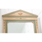 French 19th Century Painted Floor Mirror