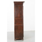 French 19th Century Carved Oak Armoire