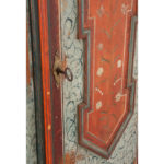 French 18th Century Alsatian Painted Armoire