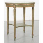 French 19th Century Louis XVI Style Painted Gueridon