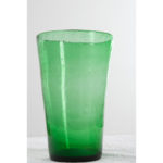 French 19th Century Large Green Glass Vase