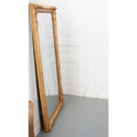 French 19th Century Gold Gilt Rectiliner Mirror