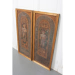 French Framed Hand Painted Silks