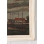 Framed Oil on Canvas of Seaside