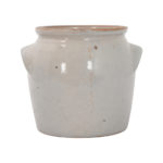 French Vintage White Pot