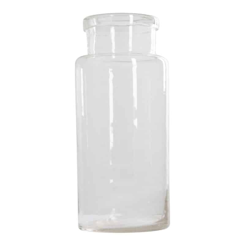 French Glass Storage Jar